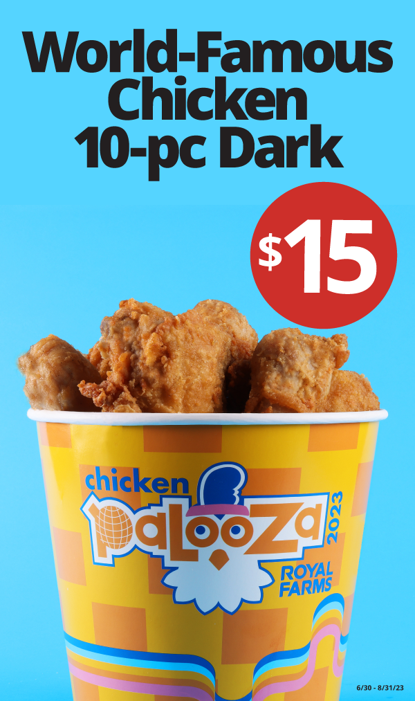 ChickenPalooza - World Famous Chicken 10-pc Pack Ad
