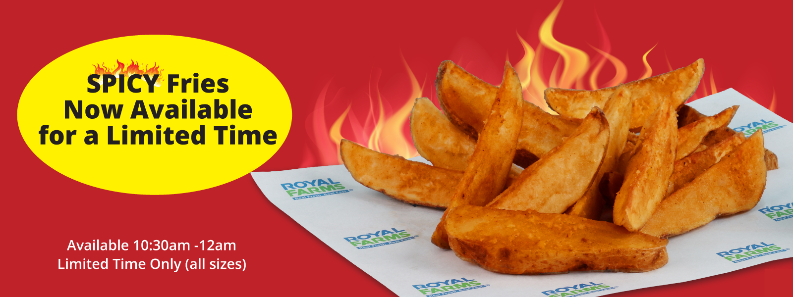 Royal Farms Promo – Limited Time Spicy Fries
