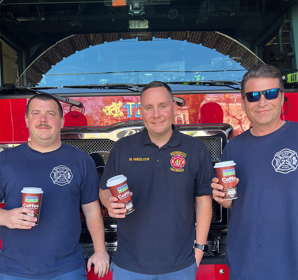 Free Coffee for First Responders
